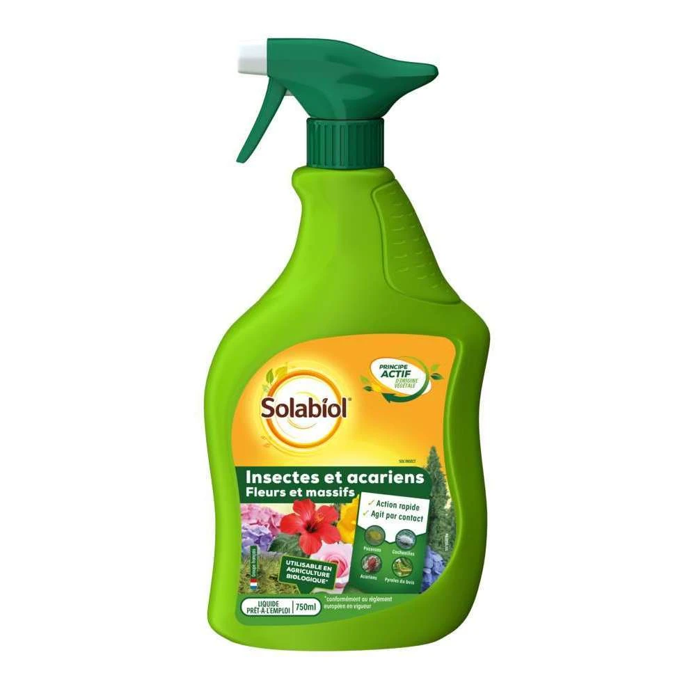 Solabiol Traitement Insectes Et Acariens - 750 Ml 1 Solabiol Traitement Insectes Et Acariens - 750 Ml