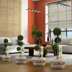 Cône D'Arrosage D'absence : Jusqu'à 25 Cm 7 Cl - S, Orange - Pack 3+1 -Promos Jardesia Magasin 177127 008