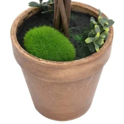 VIDAXL Plantes De Buis Artificiel 2 Pcs Avec Pots Boule Vert 56 Cm 9 VIDAXL Plantes De Buis Artificiel 2 Pcs Avec Pots Boule Vert 56 Cm -Promos Jardesia Magasin 1b412dcf1db08d79