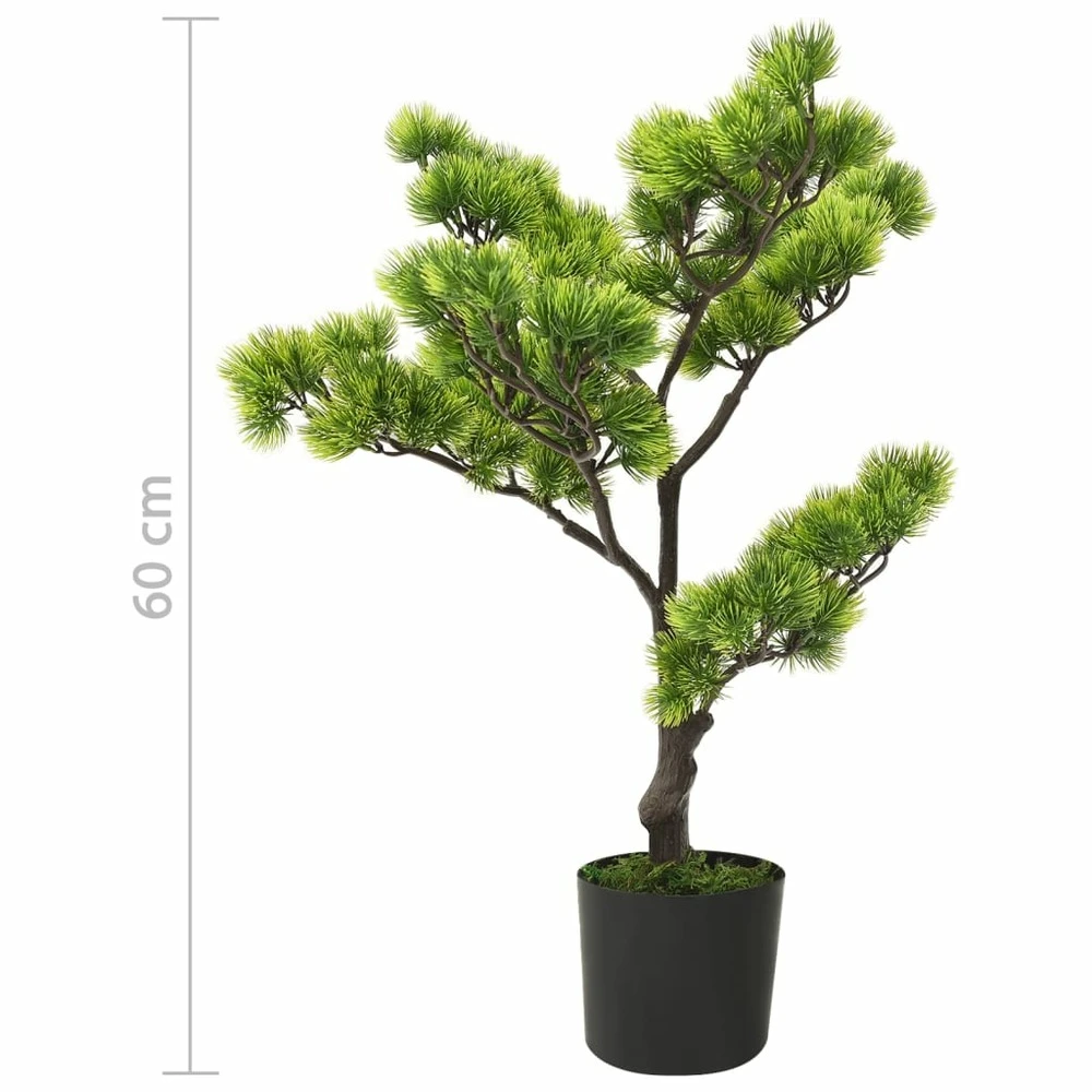 VIDAXL Bonsaï De Pin Artificiel Avec Pot 60 Cm Vert 7 VIDAXL Bonsaï De Pin Artificiel Avec Pot 60 Cm Vert – Image 7