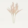 Plumeau Artificiel Rose 110cm Lot De 3