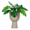 Amalfi Flowerpot Pot De Fleurs En Gris Beige