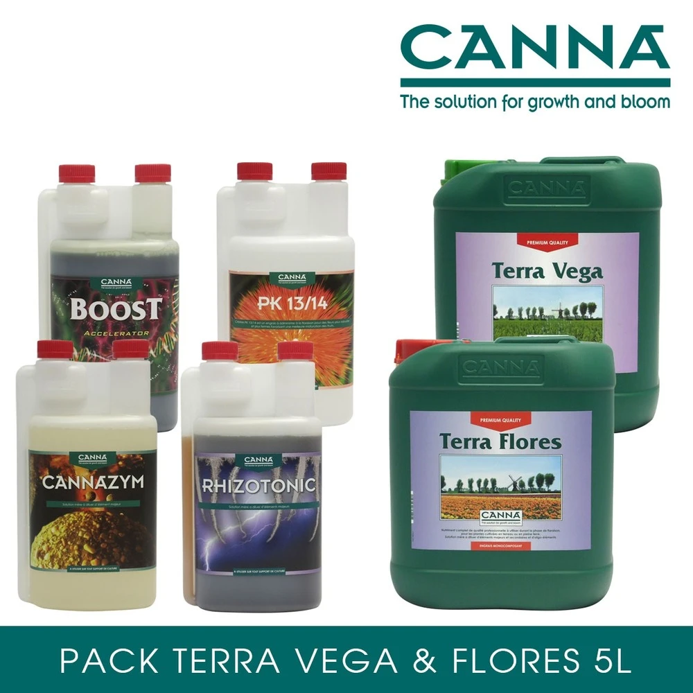 Pack Engrais Terra Vega & Flores 5 Litres + Boosters 2 Pack Engrais Terra Vega & Flores 5 Litres + Boosters – Image 2