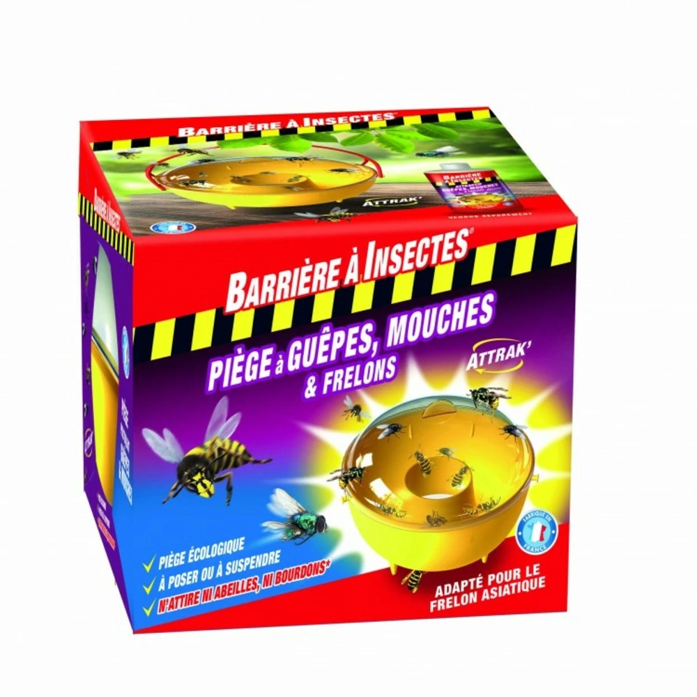 No Name Piège à Guêpes, Frelons, Mouches Et Moucherons - 1 Piège 1 No Name Piège à Guêpes, Frelons, Mouches Et Moucherons - 1 Piège