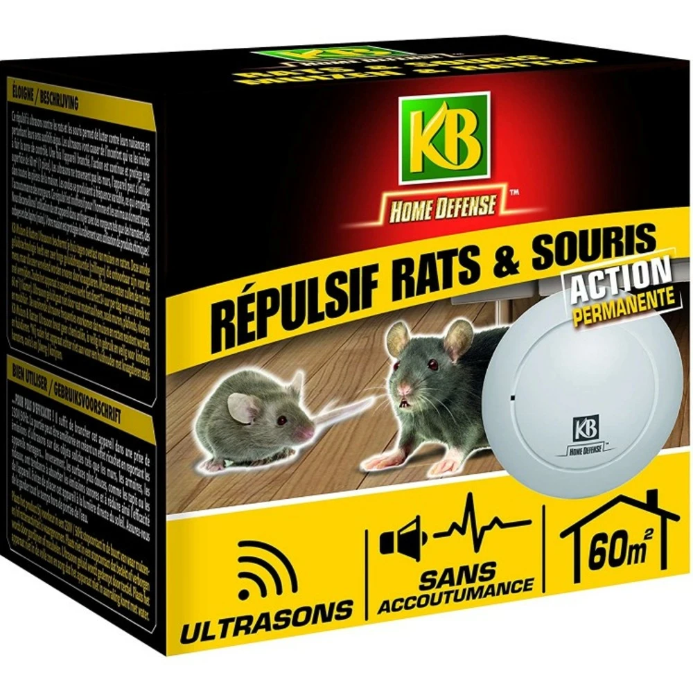 Répulsif Rats Et Souris Ultrason, 1 Pièce, Taille Unique 1 Répulsif Rats Et Souris Ultrason, 1 Pièce, Taille Unique