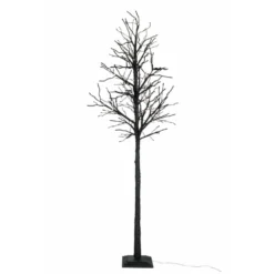 Arbre Nu + 150 Leds Blanc Chaud + Adaptateur Fil De 3m Paillettes Noir Extra Large 300cm -Promos Jardesia Magasin 63c5942f86cfd7.14397641