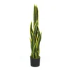 Plante Artificielle - Sanseviera Jaune 89cm