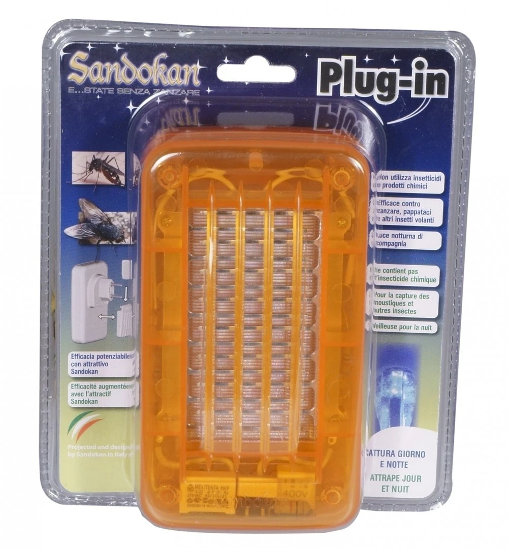 Prise électrique Anti-insectes Led, Sandokan 1 Prise électrique Anti-insectes Led, Sandokan