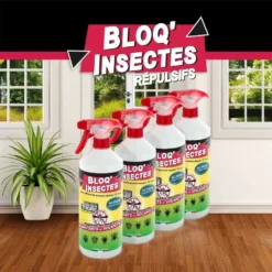 Bloq'insect Barrage Aux Insectes Lot De 4l | Pulvérisateur Anti Insecte Intérieur Extérieur | élimine Moustiques,fourmis,mouches -Promos Jardesia Magasin 63dbcee0eea369.35288782