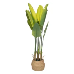 ATMOSPHERA Plante Artificielle Strelitzia En Pot H 120 Cm
