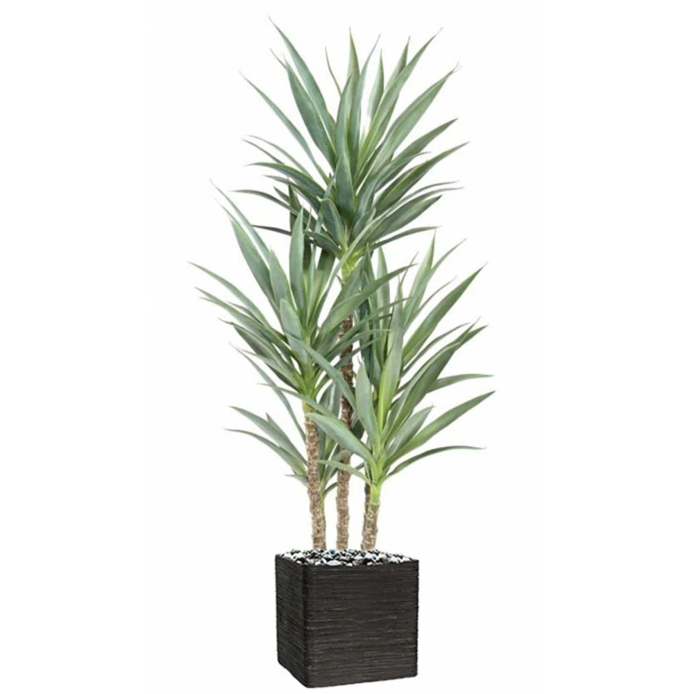 Yucca Artificiel Multitroncs En Pot H 150 Cm Feuillage Plastique 1 Yucca Artificiel Multitroncs En Pot H 150 Cm Feuillage Plastique
