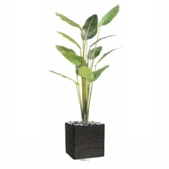Palmier Arbre Du Voyageur Artificiel H 220 Cm En Pot 14 Feuilles -Promos Jardesia Magasin 63fa513f582de7.95859093