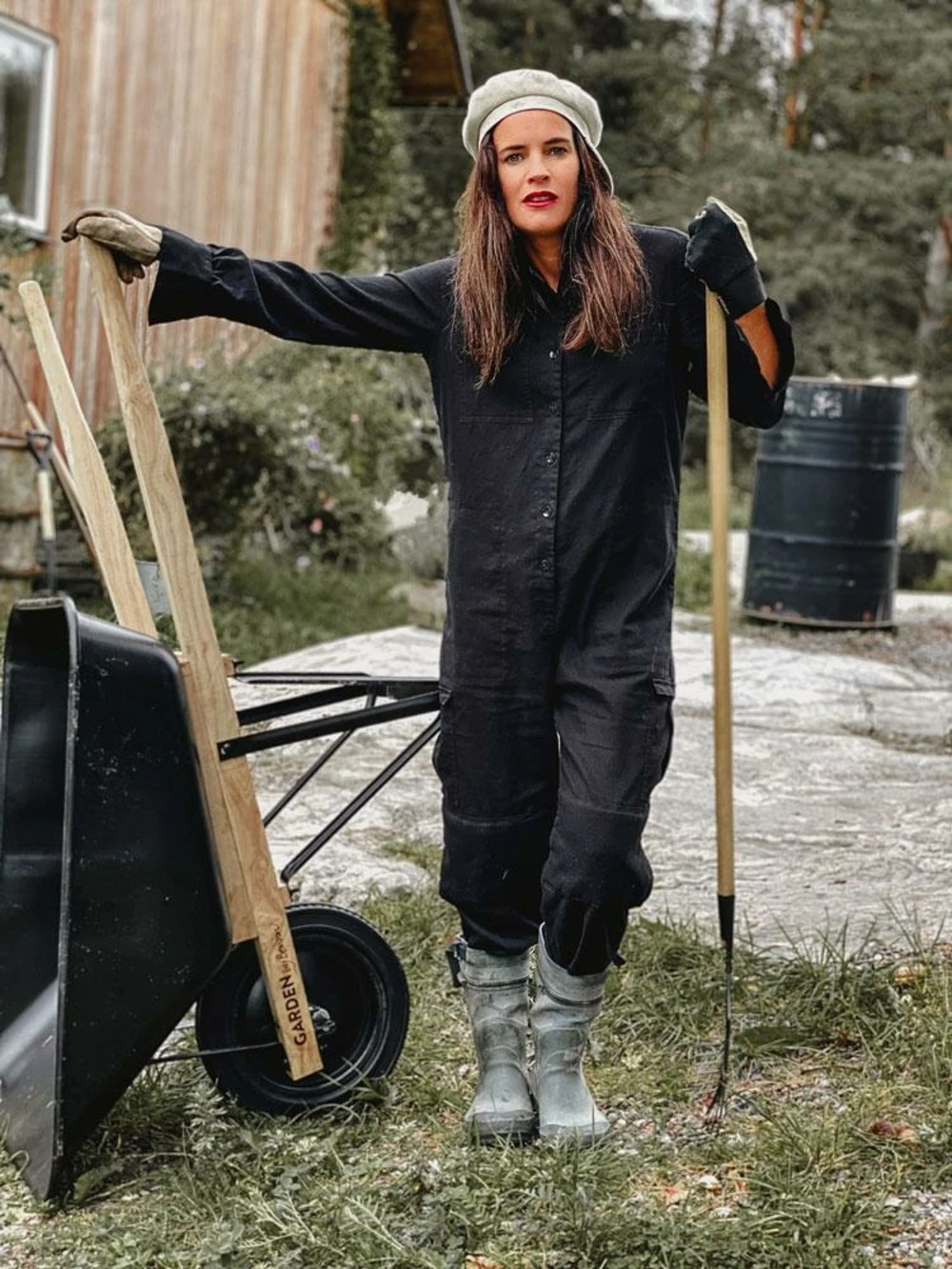 Salopette De Jardin - Stone M 3 Salopette De Jardin - Stone M – Image 3