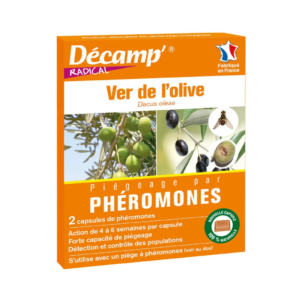Phéromone Contre Le Ver De L'olive (2 Capsules) 1 Phéromone Contre Le Ver De L'olive (2 Capsules)