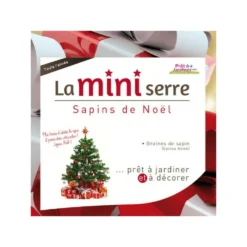 Mini Serre 6 Pots Sapins De Noël -Promos Jardesia Magasin 6414b2d9463347.87026618