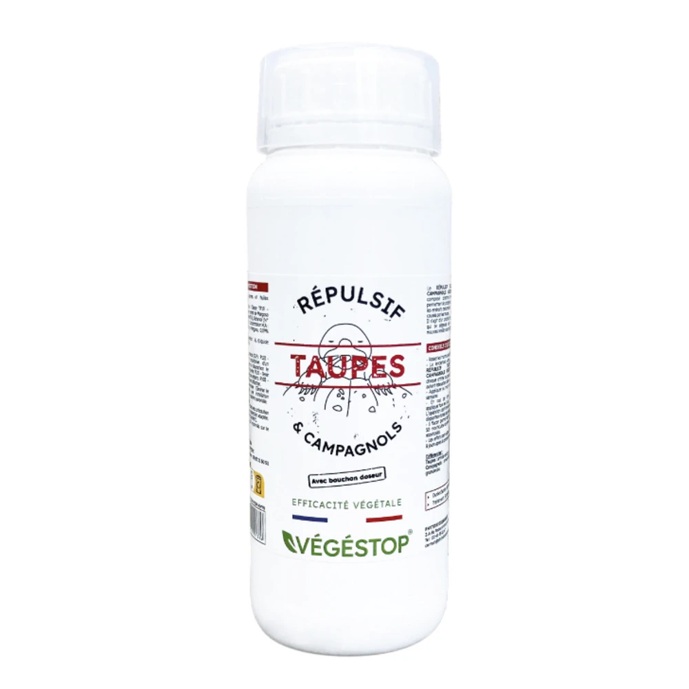 Répulsif Taupes & Campagnols - 500 Ml 1 Répulsif Taupes & Campagnols - 500 Ml