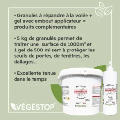 Pack Promo - Répulsif Serpents - Granulés 5 Kg + Gel 500 Ml -Promos Jardesia Magasin 64403832a919f0.70647700