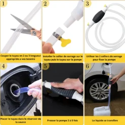 Pompe à Siphon - Pompe Manuelle Pour L'essence, L'huile, L'eau -Promos Jardesia Magasin 644be766a41f69.87600895