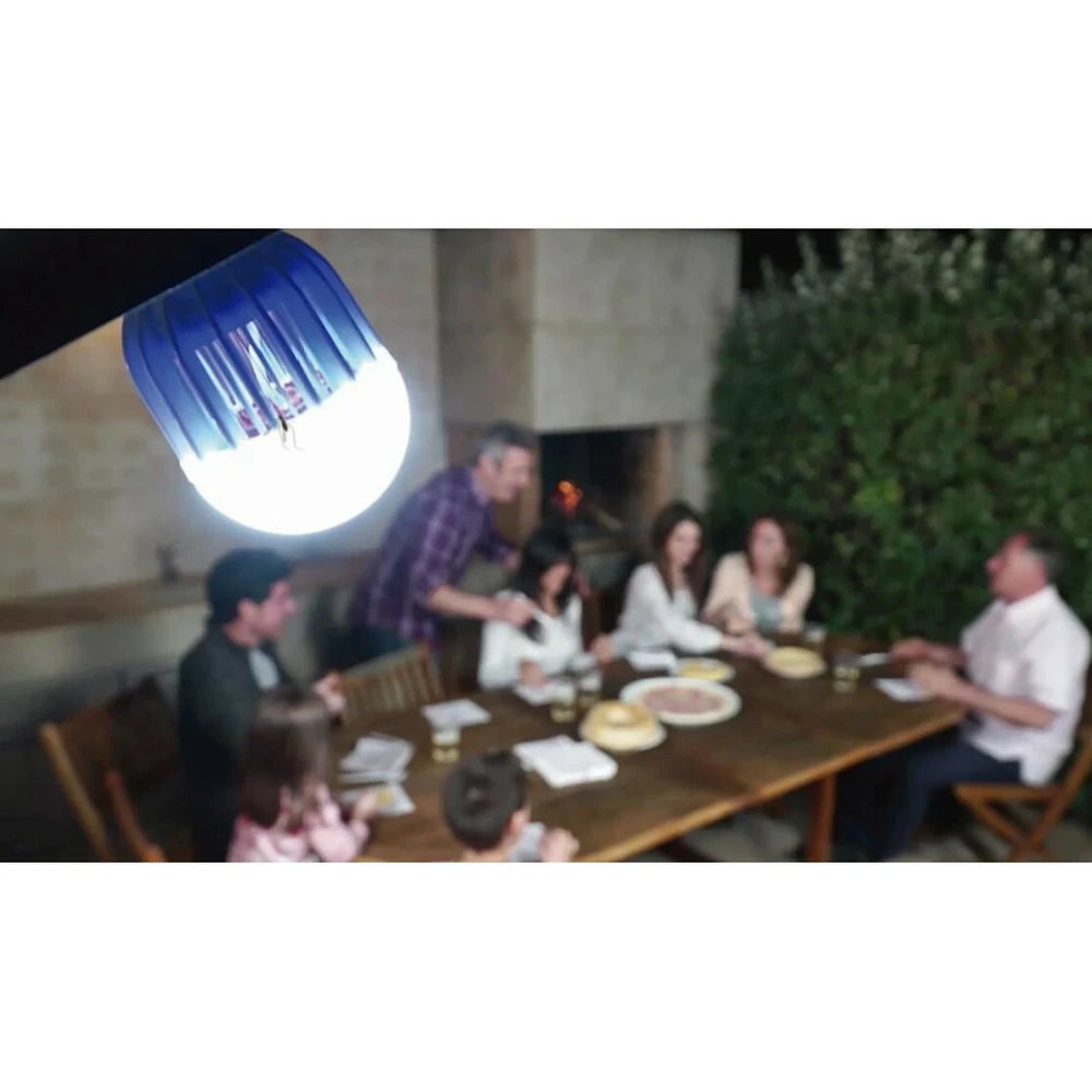 Lot De 2 Ampoules Pest Reject Light Zaper™ - Ampoule Anti-moustique 2 En 1 5 Lot De 2 Ampoules Pest Reject Light Zaper™ - Ampoule Anti-moustique 2 En 1 – Image 5