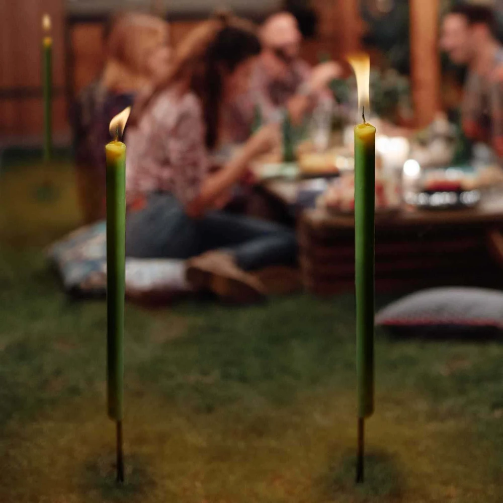 Stick Bougie à La Citronnelle En Bambou 70 Cm (lot De 5) 3 Stick Bougie à La Citronnelle En Bambou 70 Cm (lot De 5) – Image 3