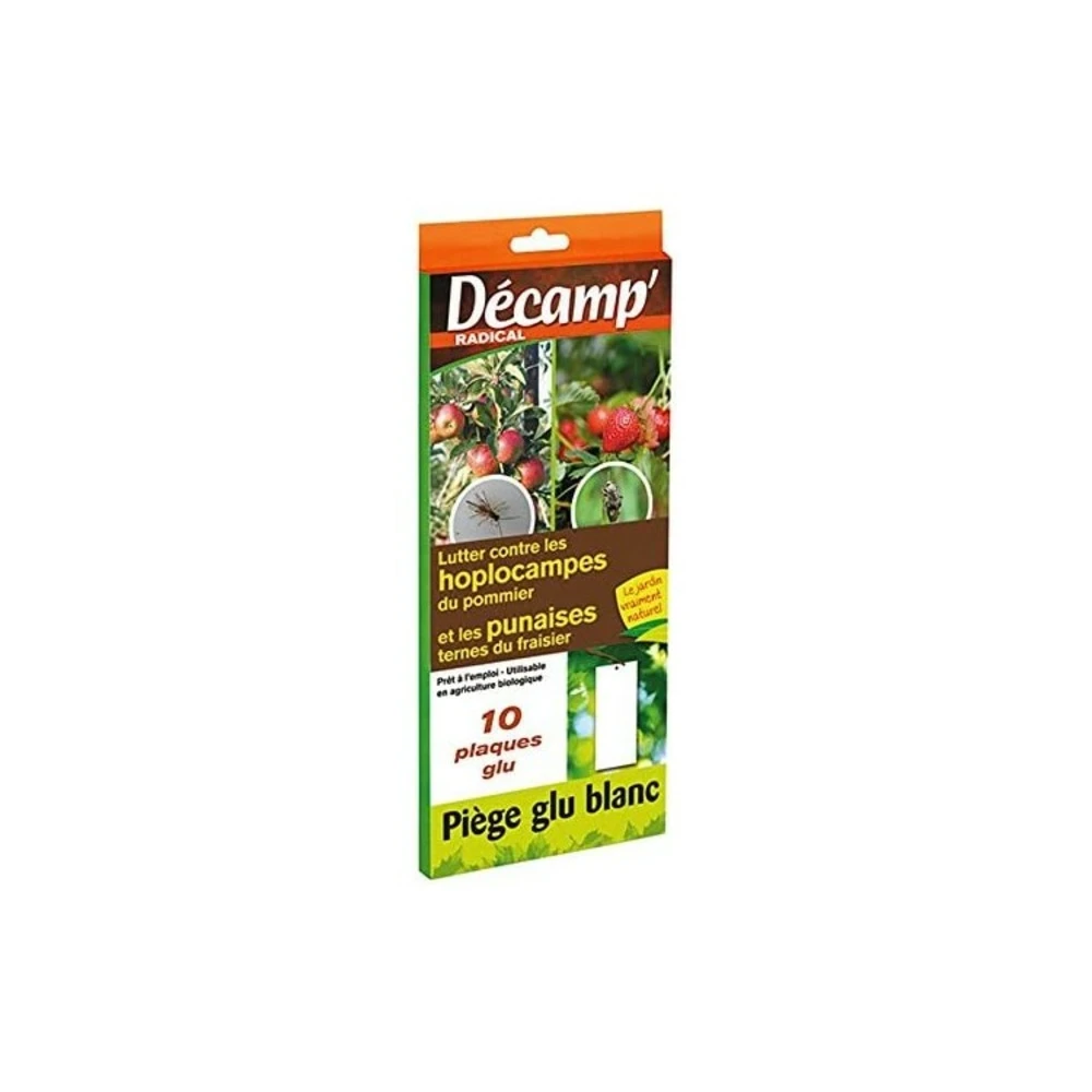 Décamp - Piege Blanc Hoplocampe Du Pommer+punaises 1 Décamp - Piege Blanc Hoplocampe Du Pommer+punaises