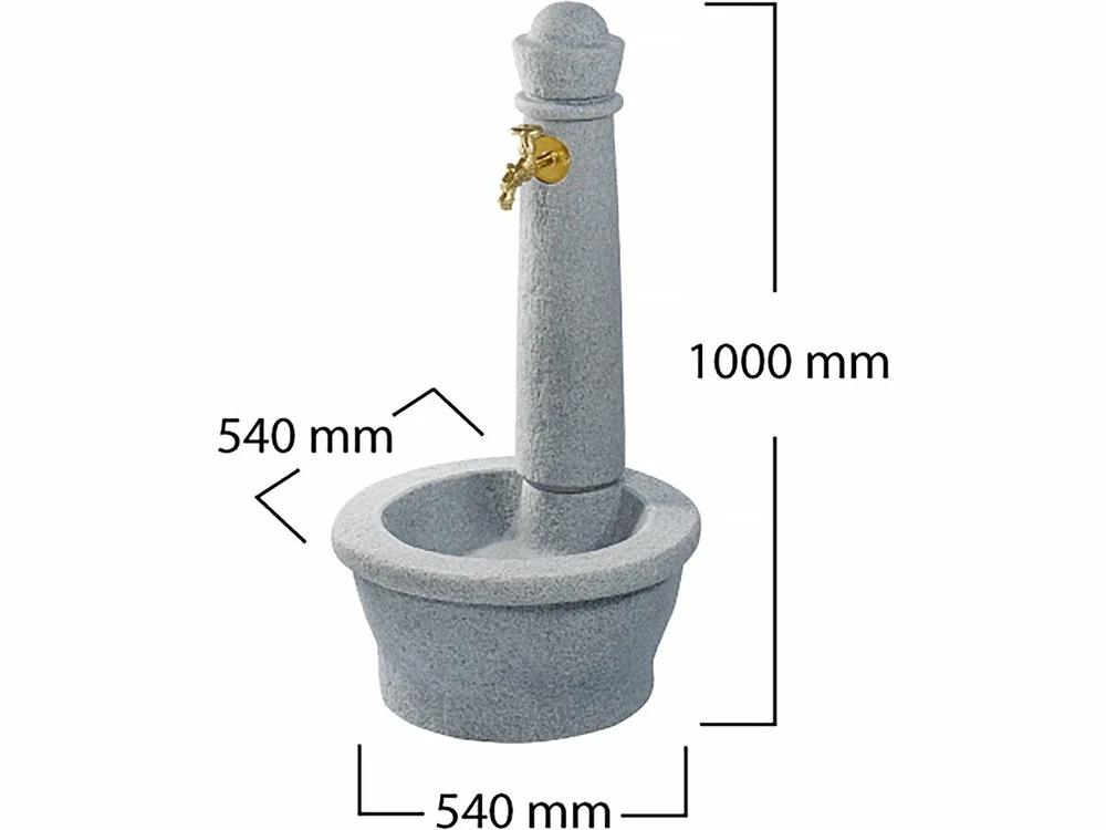 Graf Fontaine Roma Avec Robinet Laiton 3/4" 3 Graf Fontaine Roma Avec Robinet Laiton 3/4" – Image 3