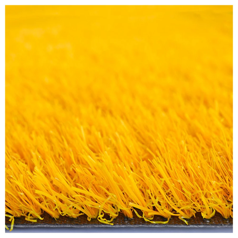 Gazon Synthétique Peps - Couleur Jaune Orangé - 20mm - 2m X 3m 4 Gazon Synthétique Peps - Couleur Jaune Orangé - 20mm - 2m X 3m – Image 4