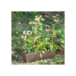 Jardiniere Ninfea R Camel A Réserve D'eau - Coloris Taupe - 60cm