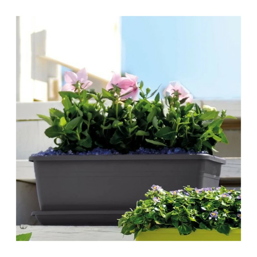 Jardiniere Day R Anthracite - Coloris Gris Anthracite - 60cm 2 Jardiniere Day R Anthracite - Coloris Gris Anthracite - 60cm – Image 2