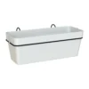 - Kit Balcon Jardiniere Capri Re 50cm V2 Blanc 50,2 X 28,5 X H20 Cm - 1,45l