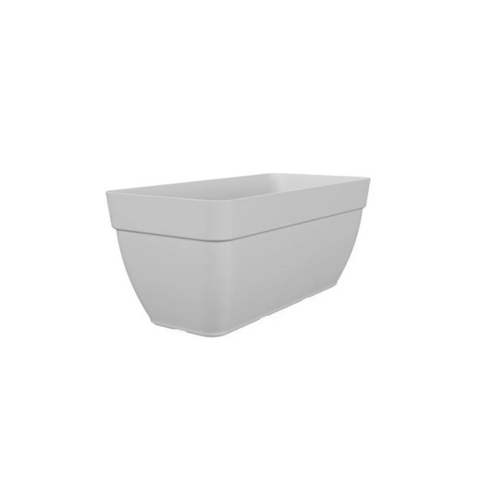 Jardiniere Capri Campana Xl - Plastique - 80 Cm - Blanc - 1 Jardiniere Capri Campana Xl - Plastique - 80 Cm - Blanc -