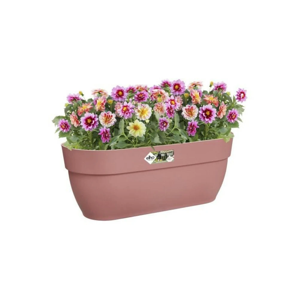 Elho - Pot De Fleurs - Vibia Campana Easy Hanger Large - Rose Poussiere - Balcon Extérieur - L 24.1 X W 46 X H 26.5 Cm 1 Elho - Pot De Fleurs - Vibia Campana Easy Hanger Large - Rose Poussiere - Balcon Extérieur - L 24.1 X W 46 X H 26.5 Cm
