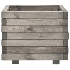 VIDAXL Jardinière 50x50x40 Cm Bois De Pin Massif 7 VIDAXL Jardinière 50x50x40 Cm Bois De Pin Massif -Promos Jardesia Magasin 645cf5601bf927.78655655