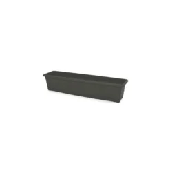 Jardiniere Rectangulaire - 80 X 20 Cm Avec Plateau - Anthracite