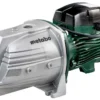 Metabo Pompe De Jardin P 9000 G - 1900w - Débit Max. 9000 L/h - Hauteur D'aspiration Max. 9 M