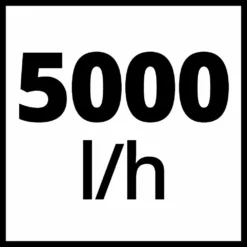 Einhell Pompe D’évacuation Eaux Claires Sans Fil Ge-sp 18 Li - Capacité 5000 L/h - Profondeur D'immersion 4 M - Sans Batterie -Promos Jardesia Magasin 645d5901e4bea2.93159357