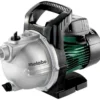 Metabo Pompe De Jardin P 4000 G - 1100w - Débit Max. 4000 L/h - Hauteur D'aspiration Max. 8 M