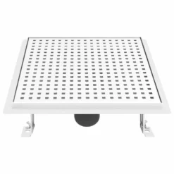 VIDAXL Drain De Douche 28x28 Cm Acier Inoxydable 9 VIDAXL Drain De Douche 28x28 Cm Acier Inoxydable -Promos Jardesia Magasin 645d59fd34bde0.40872057