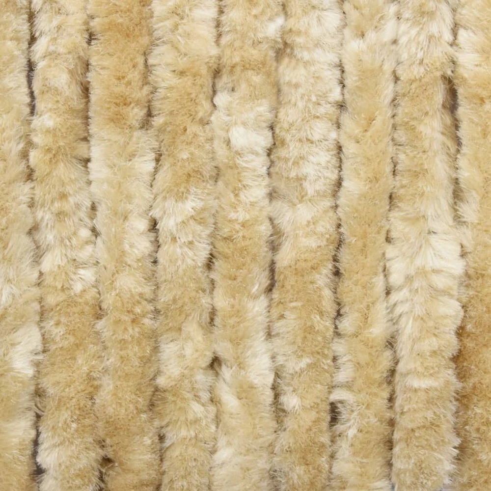 VIDAXL Moustiquaire Beige 90x200 Cm Chenille 7 VIDAXL Moustiquaire Beige 90x200 Cm Chenille – Image 7