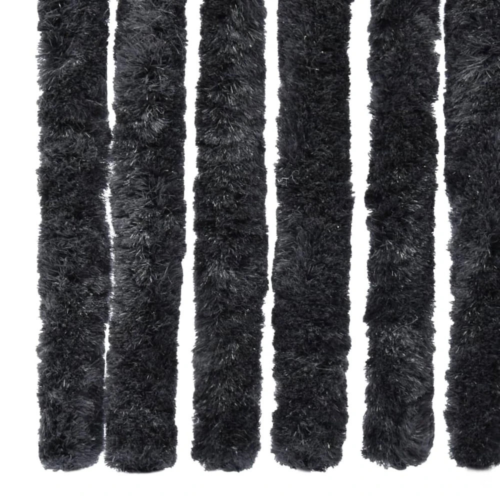 VIDAXL Moustiquaire Anthracite 56x200 Cm Chenille 6 VIDAXL Moustiquaire Anthracite 56x200 Cm Chenille – Image 6