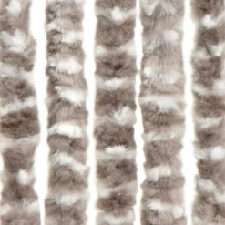 VIDAXL Moustiquaire Taupe Et Blanc 90x220 Cm Chenille 10 VIDAXL Moustiquaire Taupe Et Blanc 90x220 Cm Chenille -Promos Jardesia Magasin 645d5a65349644.46470255