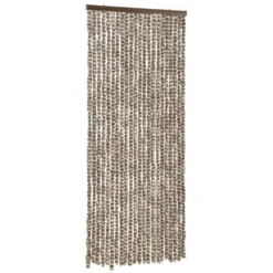 VIDAXL Moustiquaire Taupe Et Blanc 90x220 Cm Chenille 8 VIDAXL Moustiquaire Taupe Et Blanc 90x220 Cm Chenille -Promos Jardesia Magasin 645d5a6546f486.18739660