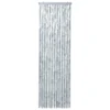 VIDAXL Moustiquaire Blanc Et Gris 90x200 Cm Chenille