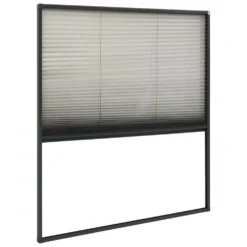 VIDAXL Moustiquaire Plissée à Fenêtre Aluminium Anthracite 130x100 Cm -Promos Jardesia Magasin 645d5a701d9b65.40487366