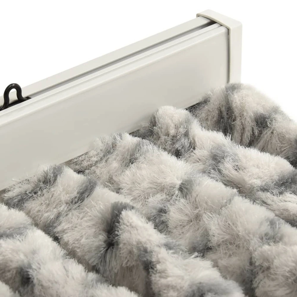 VIDAXL Moustiquaire Gris Clair Et Gris Foncé 90x220 Cm Chenille 4 VIDAXL Moustiquaire Gris Clair Et Gris Foncé 90x220 Cm Chenille – Image 4