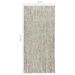 VIDAXL Moustiquaire Gris Clair Et Gris Foncé 90x220 Cm Chenille 11 VIDAXL Moustiquaire Gris Clair Et Gris Foncé 90x220 Cm Chenille -Promos Jardesia Magasin 645d5a7c6ccc62.91075531