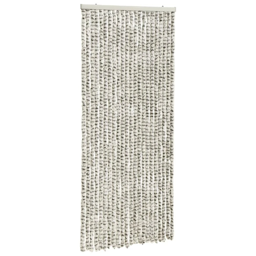 VIDAXL Moustiquaire Gris Clair Et Gris Foncé 90x220 Cm Chenille 3 VIDAXL Moustiquaire Gris Clair Et Gris Foncé 90x220 Cm Chenille – Image 3