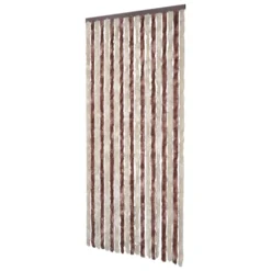 VIDAXL Moustiquaire Beige Et Marron Clair 90x200 Cm Chenille -Promos Jardesia Magasin 645d5a82599b81.95712306