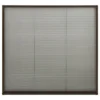 VIDAXL Moustiquaire Plissée Pour Fenêtre Aluminium Marron 130x100 Cm