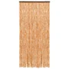 VIDAXL Moustiquaire Ocre Et Blanc 90x220 Cm Chenille